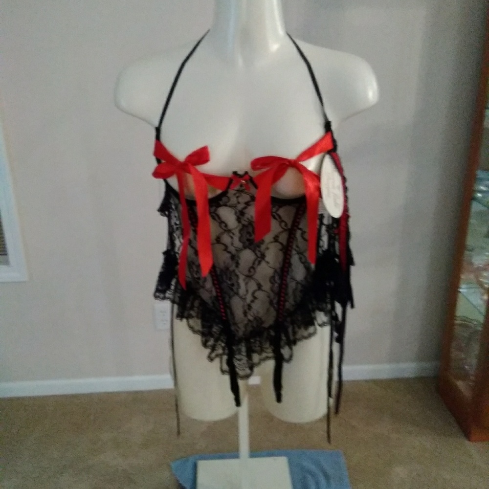 Sharron Leslie cupless bustier